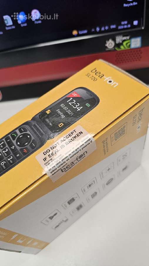 Naujas mygtukinis telefonas Beafon Sl720 - nuotraukos Nr. 3