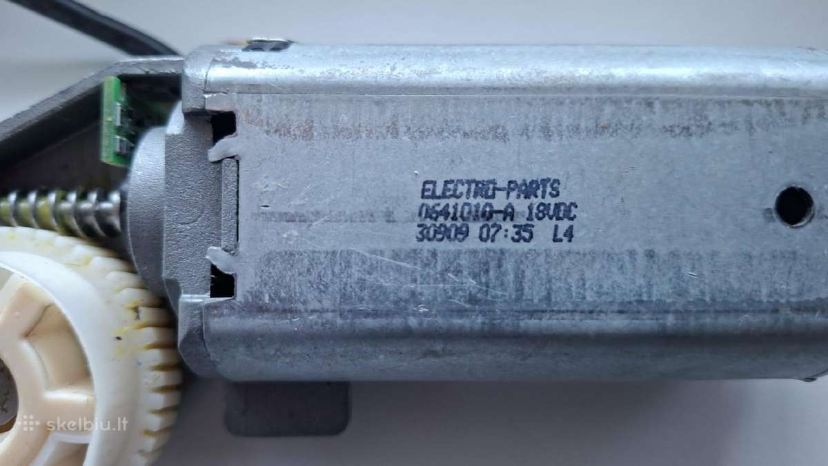 Electro-parts 18vdc variklis su reduktoriumi - nuotraukos Nr. 3