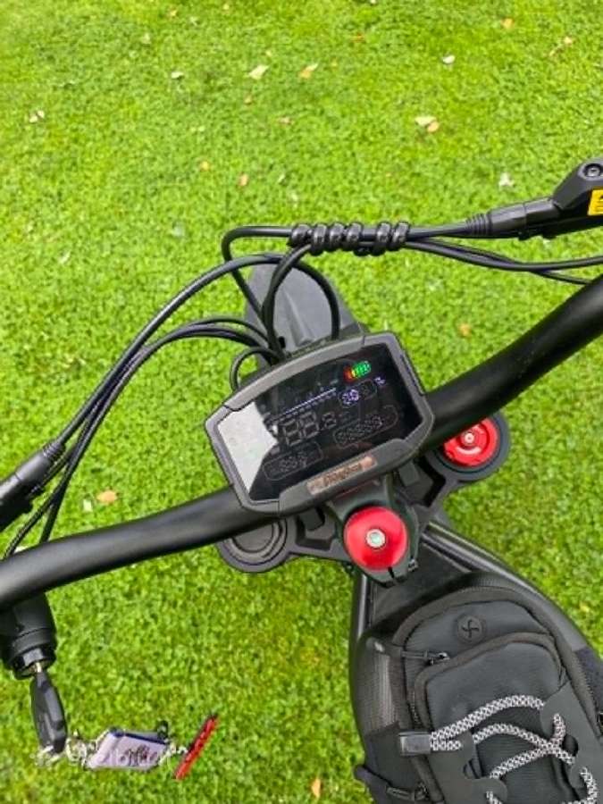 Gt54 Pro Riding Times elektrinis motociklas. - nuotraukos Nr. 4