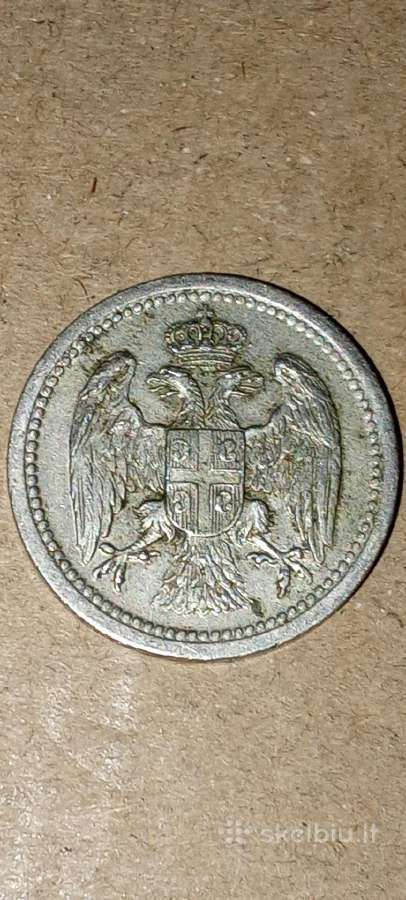Serbija 10 parų 1912 - nuotraukos Nr. 2