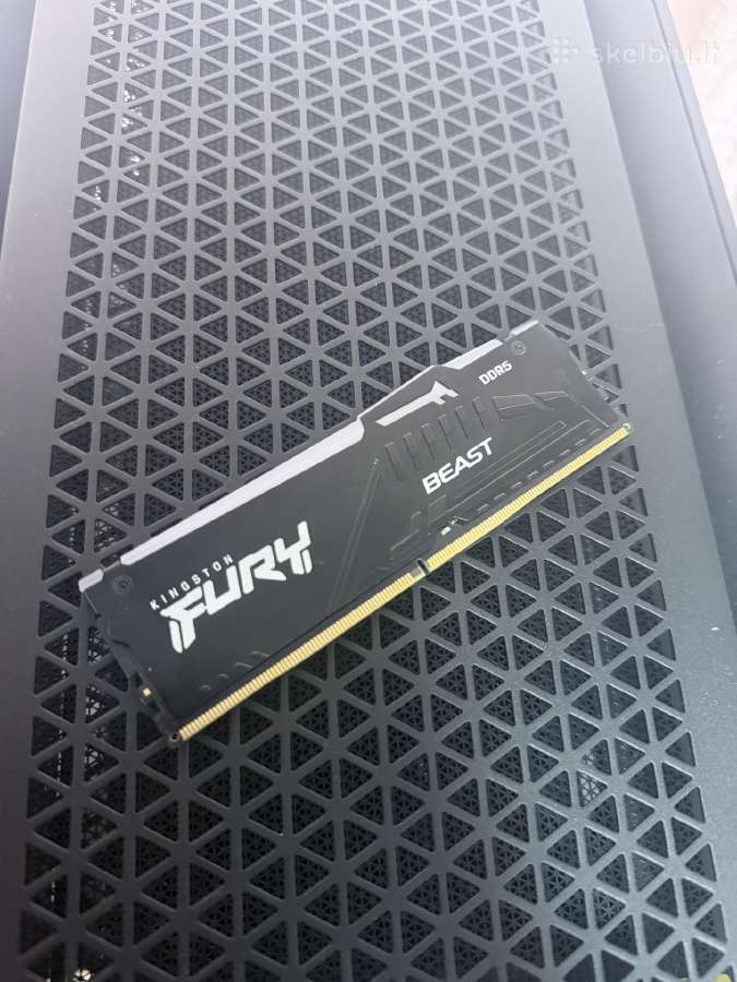 RAM Fury Beast Rgb Ddr5 16 GB - nuotraukos Nr. 2