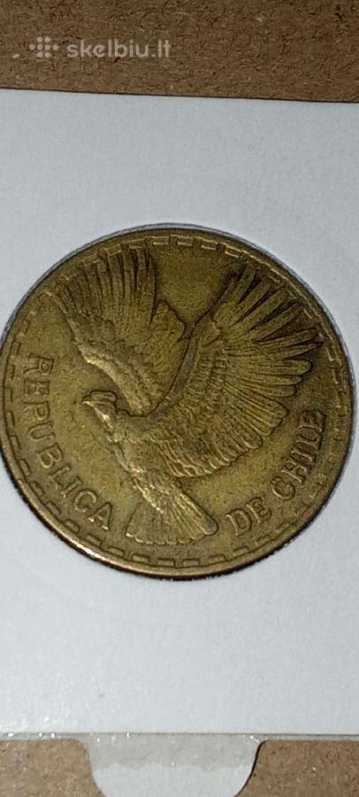 Čilė 10 centavų 1963 - nuotraukos Nr. 2