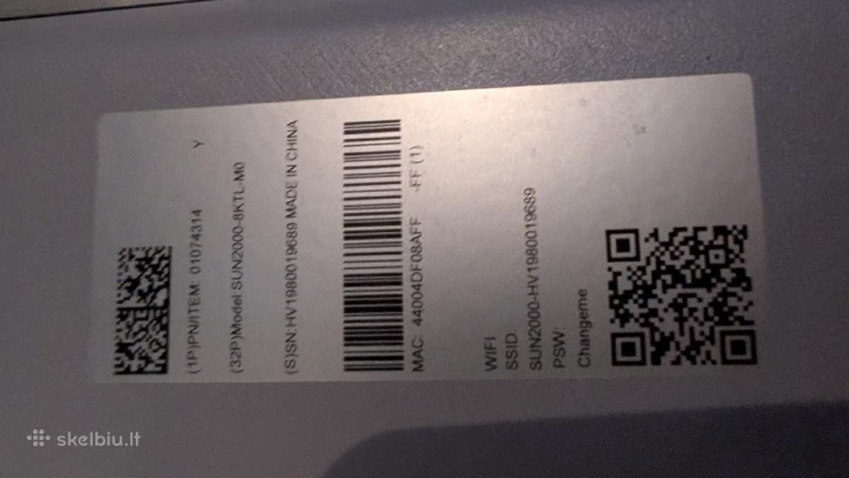 Inverteris Huawei Sun2000 - nuotraukos Nr. 2