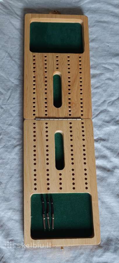 Klasikini medinis Gibsons Games Cribbage žaidimas - nuotraukos Nr. 2