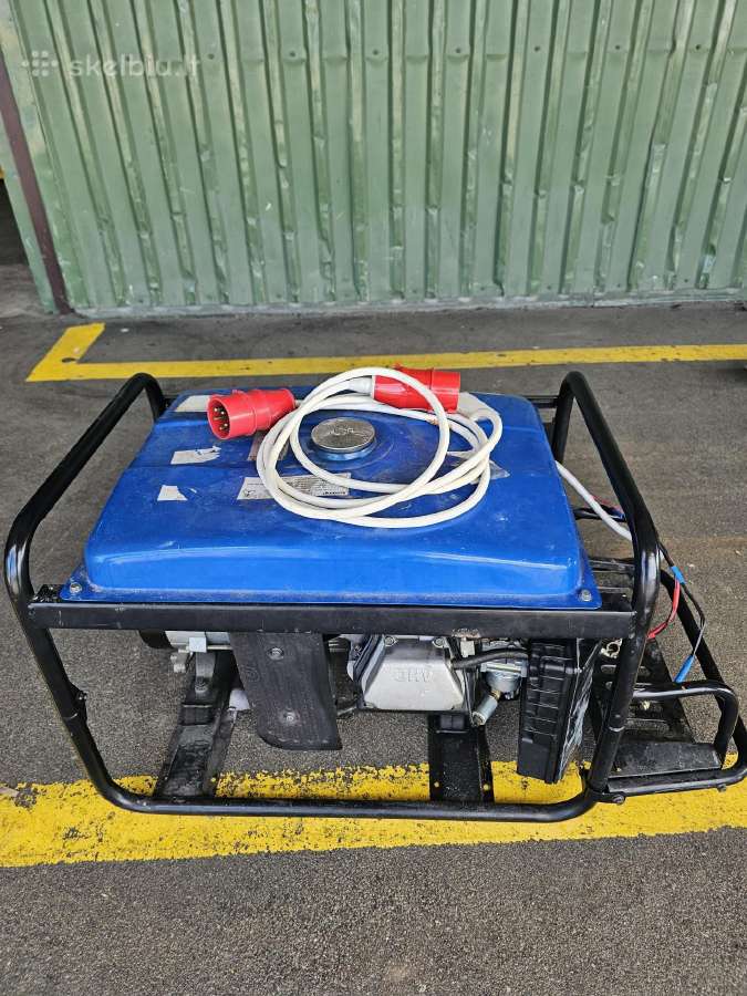 Vokiškas benzininis generatorius 9,5kw el.starter - nuotraukos Nr. 2