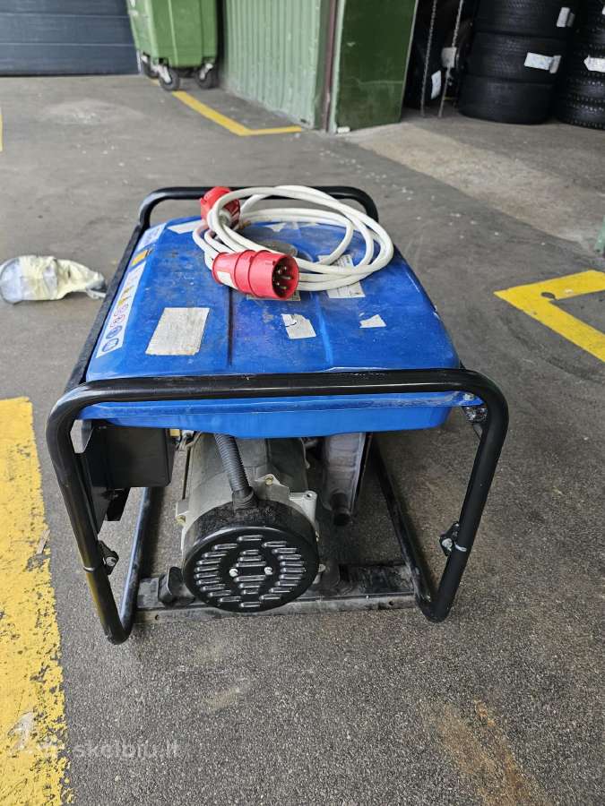 Vokiškas benzininis generatorius 9,5kw el.starter - nuotraukos Nr. 5