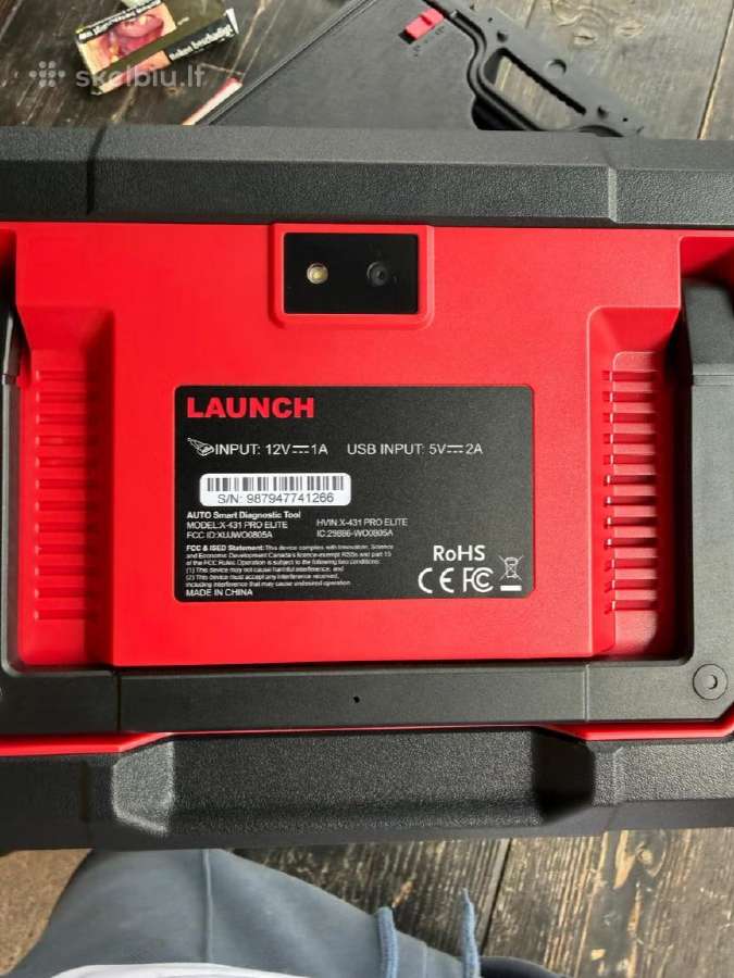 Launch X-431 Pro Elite diagnostinis skeneris - nuotraukos Nr. 4