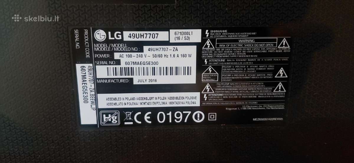 LG Uh7707 - nuotraukos Nr. 4