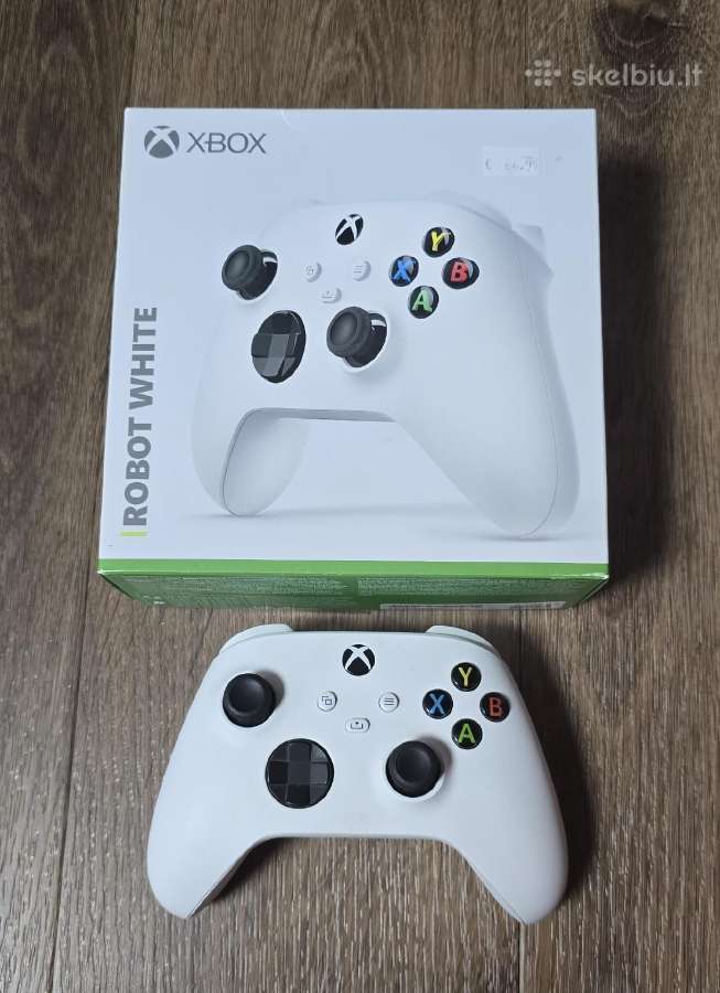 Xbox Series pulteliai su dėžute juodas ir baltas - nuotraukos Nr. 2