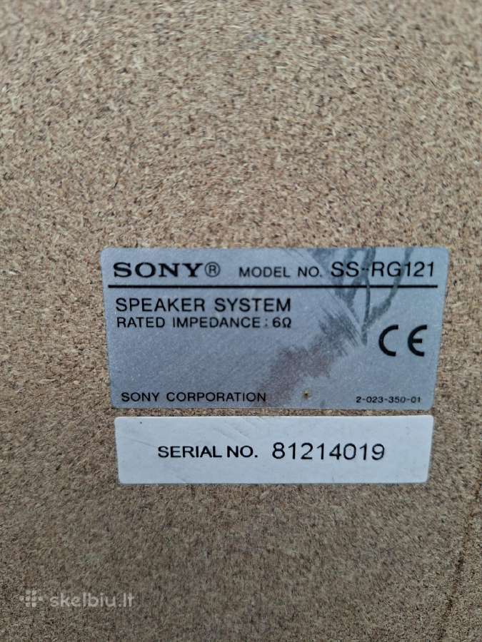 Sony kolonėlės - nuotraukos Nr. 4