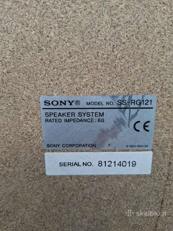 Sony kolonėlės - nuotraukos Nr. 5
