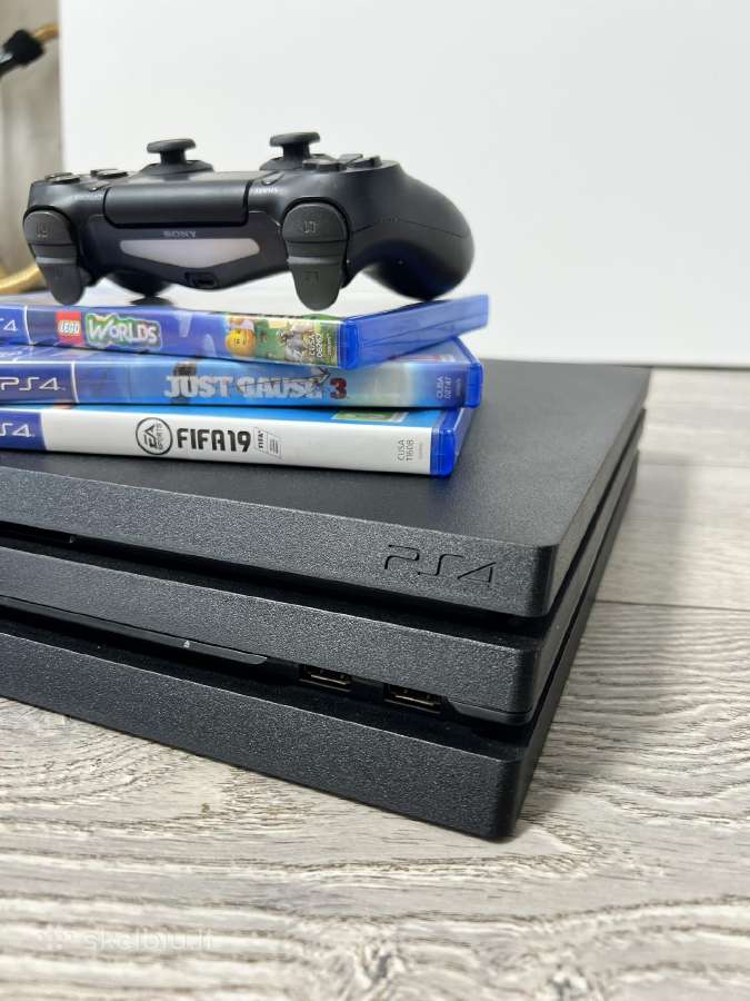 Ps4 Pro 1tb Naujausios kartos + 3 žaidimai - nuotraukos Nr. 7