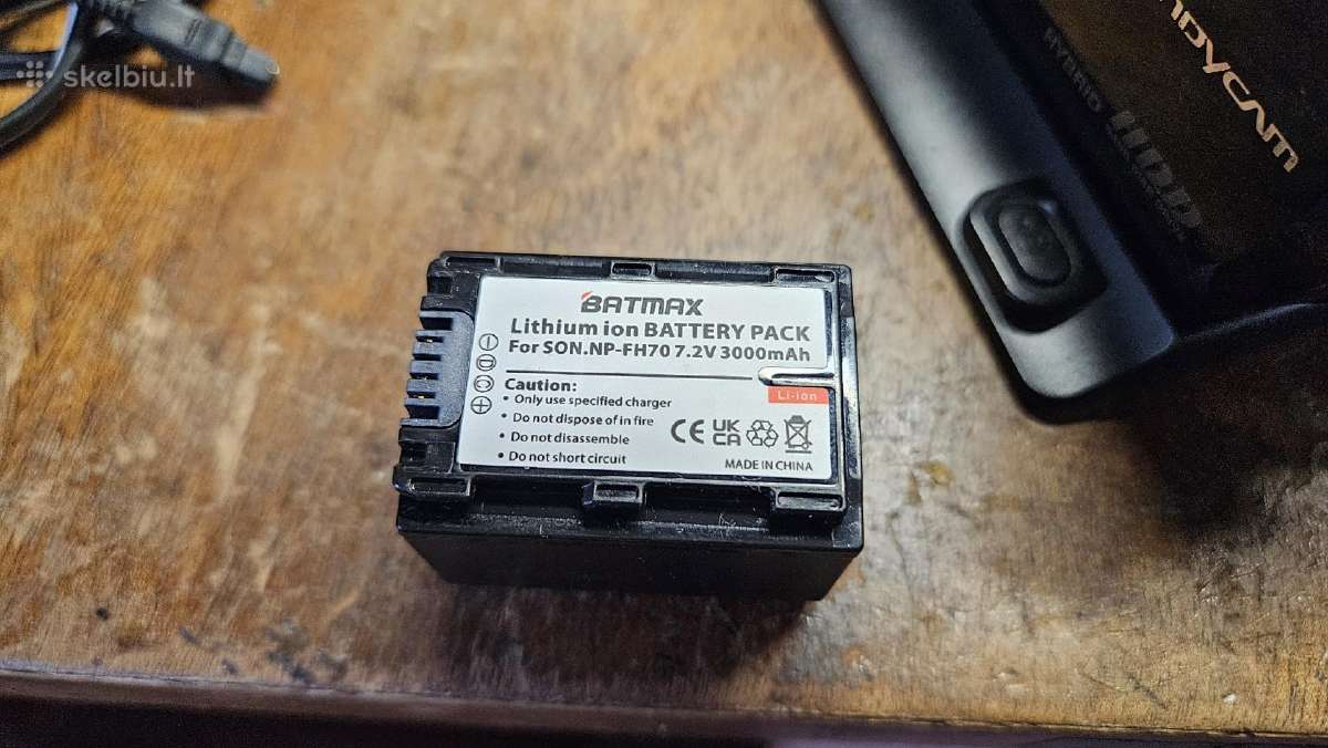Sony Hdr-sr12 120gb kamera - nuotraukos Nr. 8