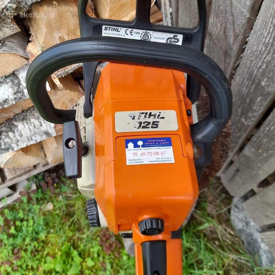 Benzininis pjūklas - Stihl 025 - nuotraukos Nr. 4