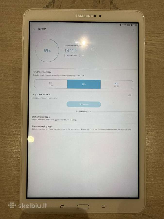 Parduodama naudota Galaxy Tab A Sm-t580 16gb - nuotraukos Nr. 3