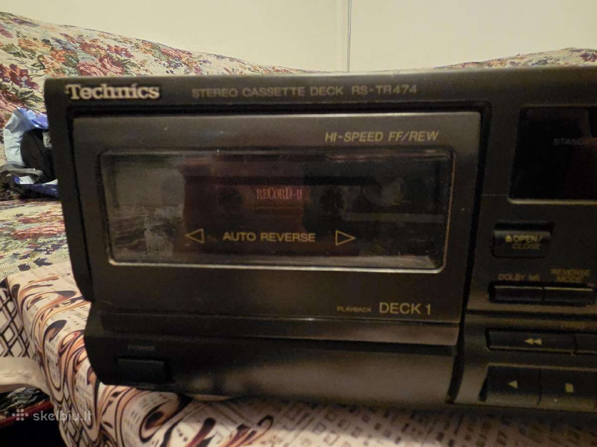 Technics deka RS-tr474. - nuotraukos Nr. 2