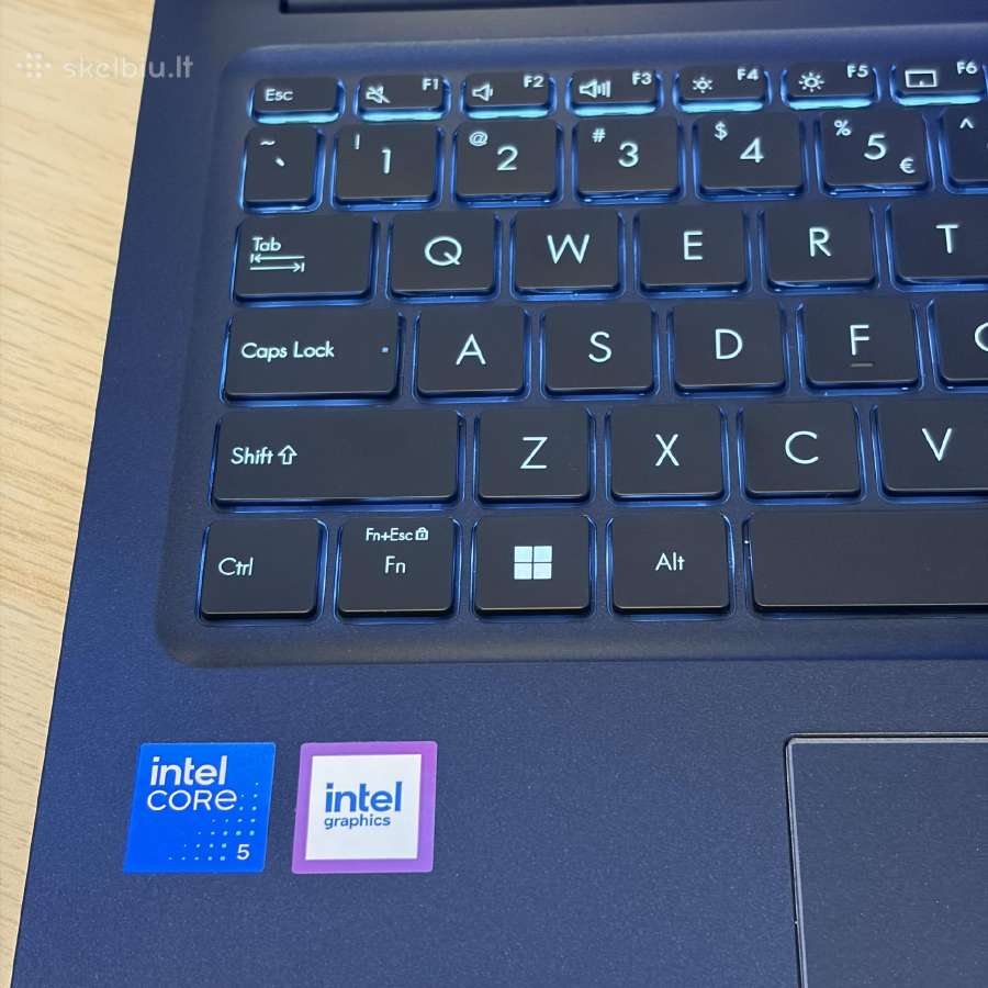 Asus vivobook 15 intel 5 120u 16gb RAM 1tb SSD - nuotraukos Nr. 5