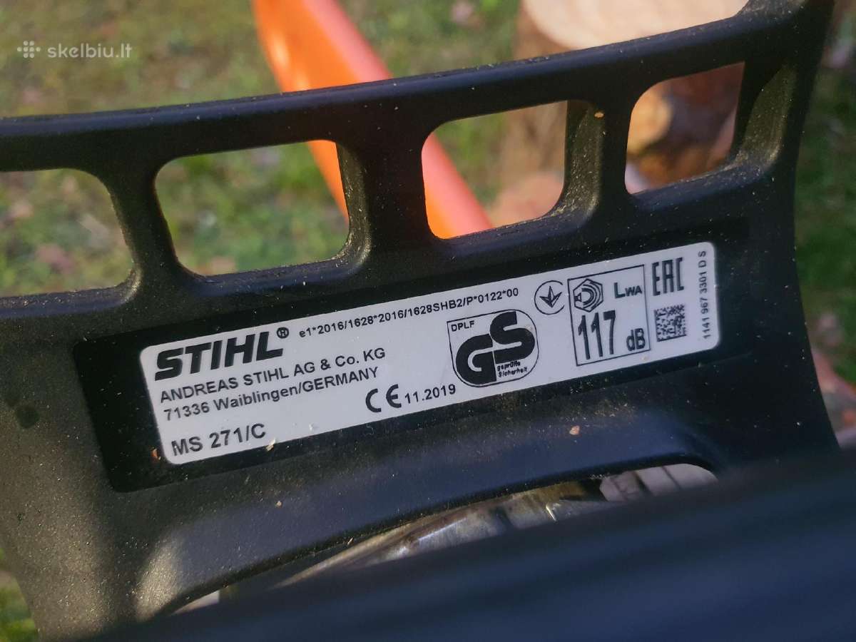 Stihl Ms 271 - nuotraukos Nr. 4