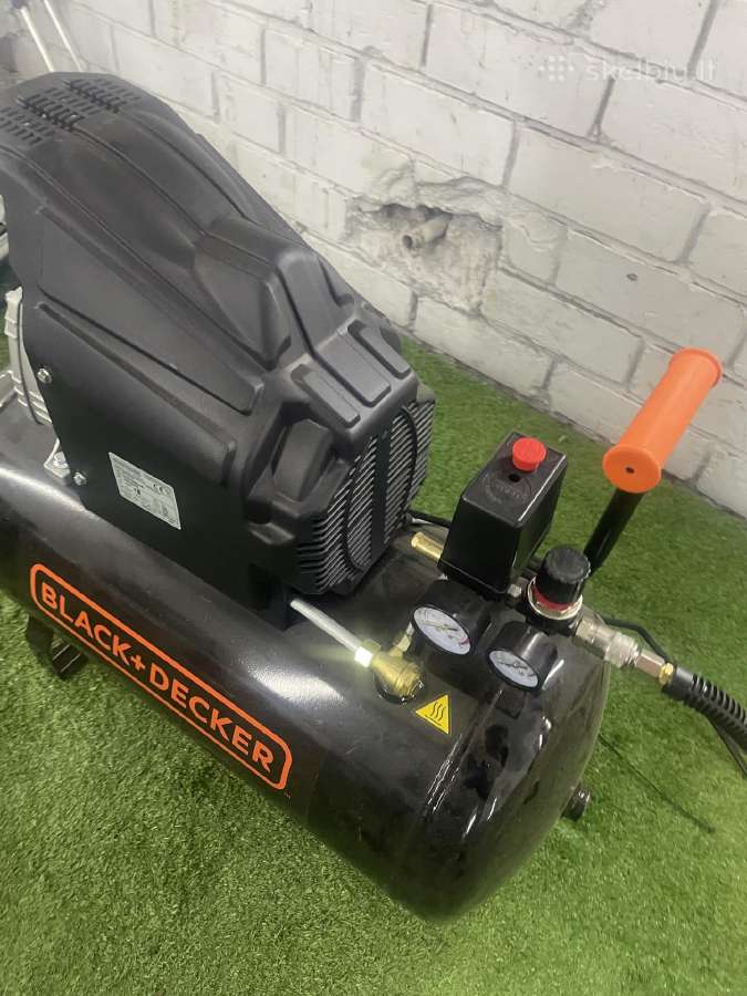 Black+decker Bd205/24 oro kompresorius 24l - nuotraukos Nr. 11