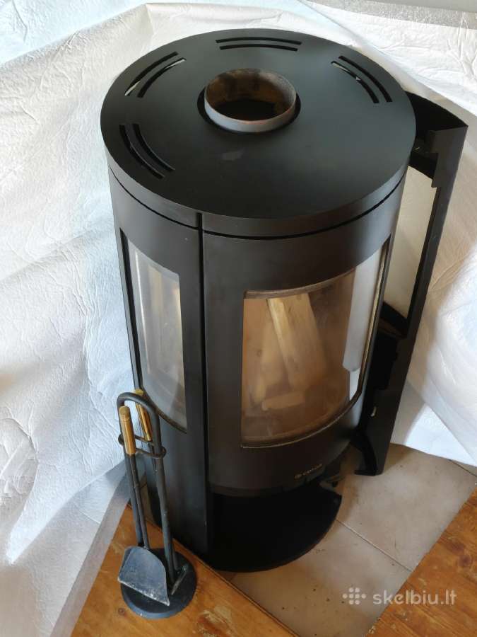 Color G3 6,4 kw židinys krosnelė pečius 124 kv. - nuotraukos Nr. 5
