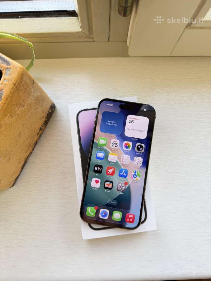 Apple iPhone 14 pro max 256gb Geros būklės - nuotraukos Nr. 9