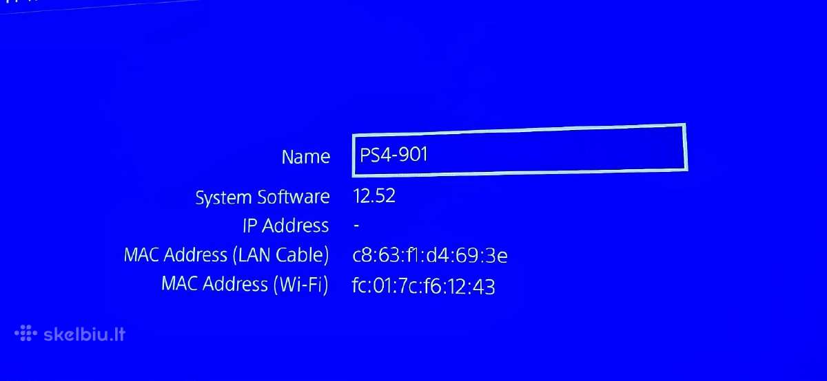 Playstation 4 slim 1tb atrištas ant 12.52versijos - nuotraukos Nr. 4