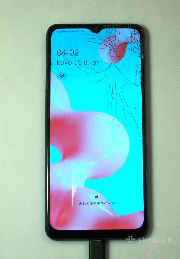 Samsung Galaxy A12 (4gb/64gb) su defektu - nuotraukos Nr. 4