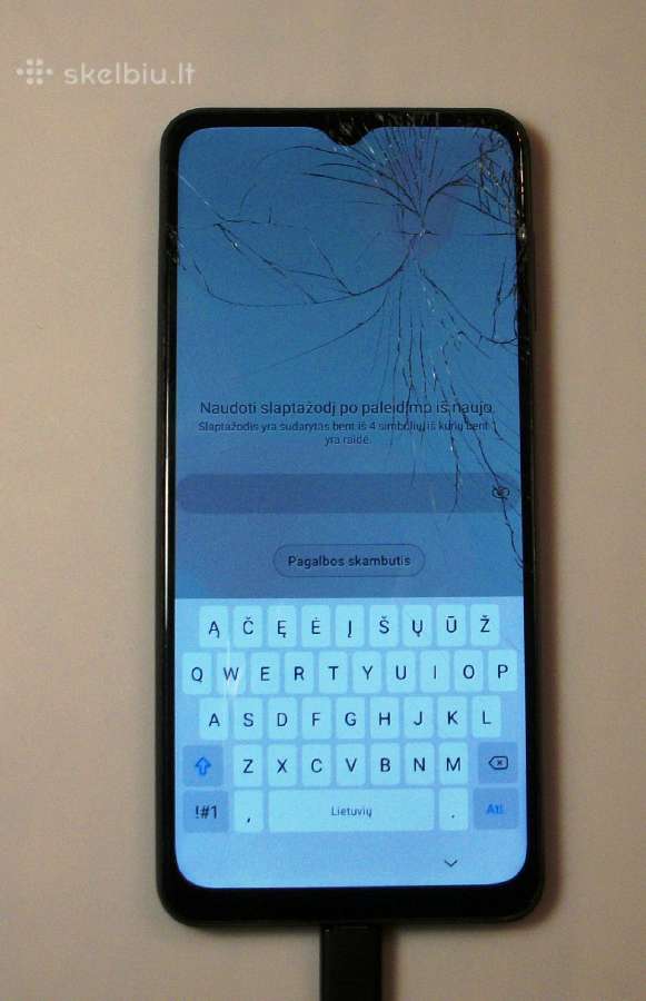Samsung Galaxy A12 (4gb/64gb) daužtas - nuotraukos Nr. 2