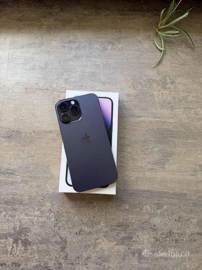 Apple iPhone 14 pro max 256gb Puikios būklės - nuotraukos Nr. 2