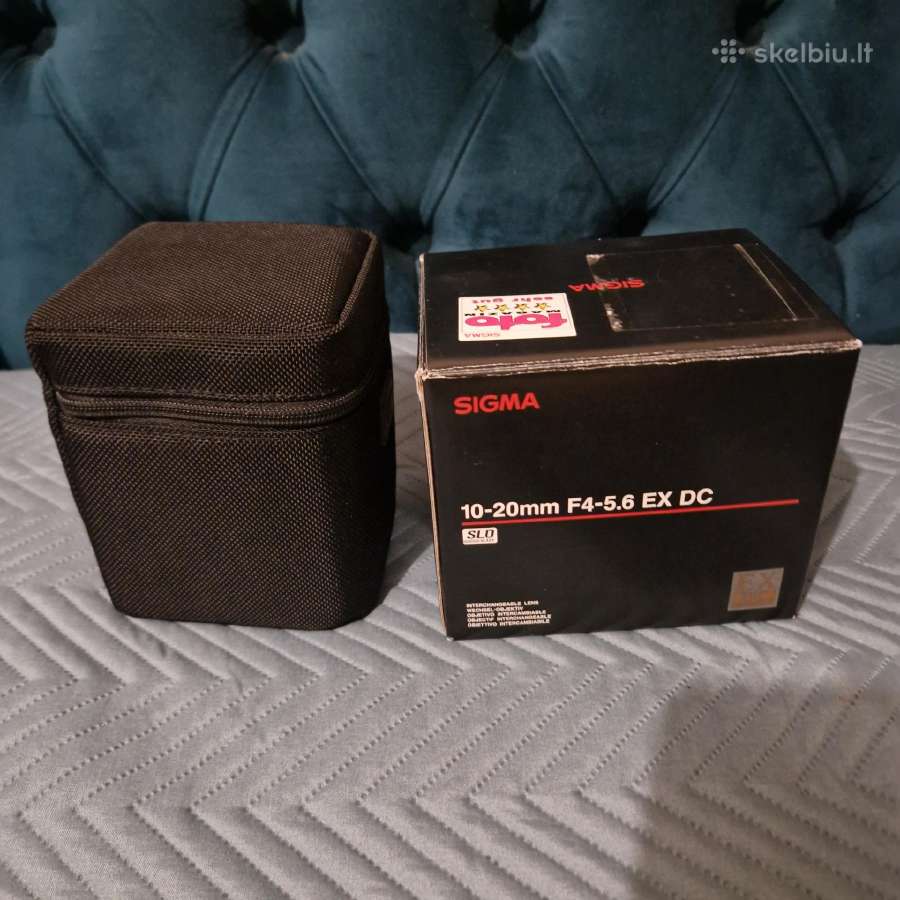 Sigma 10–20mm F4–5.6 Ex Dc objektyvas– puiki būklė - nuotraukos Nr. 6