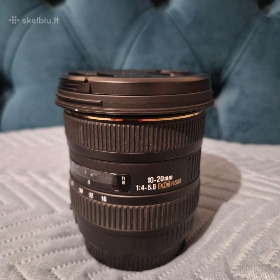 Sigma 10–20mm F4–5.6 Ex Dc objektyvas– puiki būklė - nuotraukos Nr. 4