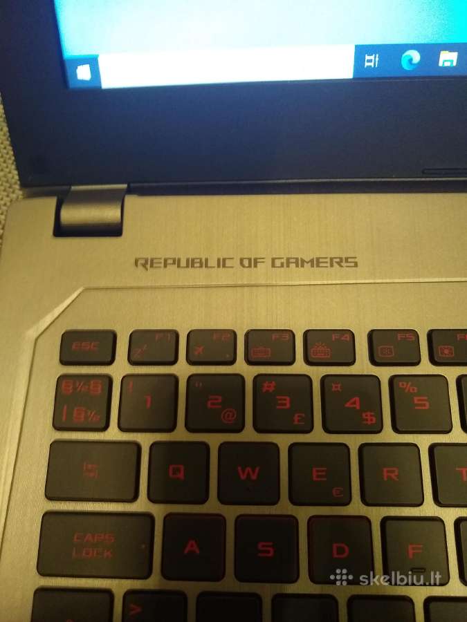 Gaming Rog i7/16/1tb/gtx 1070 - nuotraukos Nr. 10