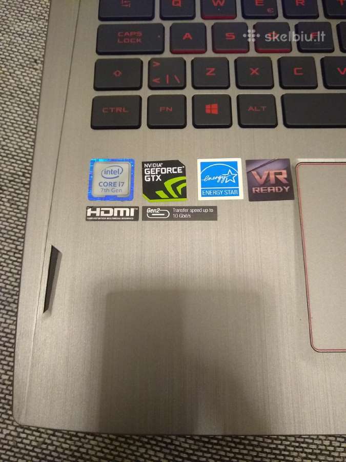 Gaming Rog i7/16/1tb/gtx 1070 - nuotraukos Nr. 11