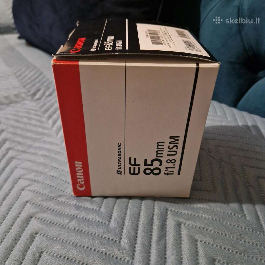 Canon Ef 85mm f/1.8 Usm – puikios būklės - nuotraukos Nr. 6