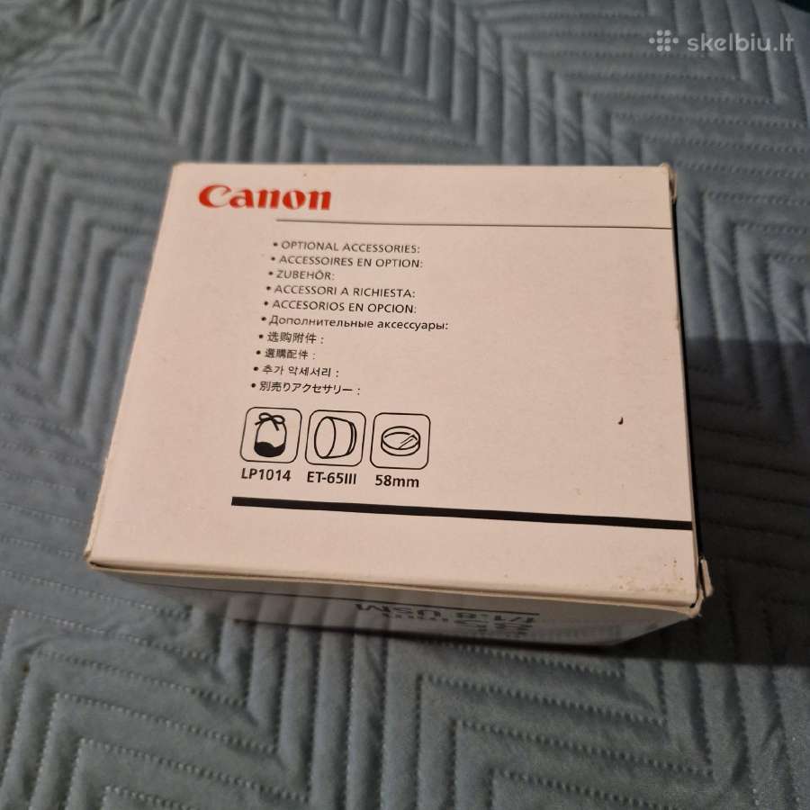 Canon Ef 85mm f/1.8 Usm – puikios būklės - nuotraukos Nr. 7