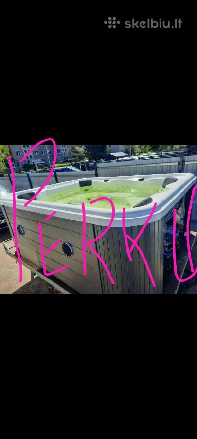 Perku jacuzzi lauko masazines vonias - nuotraukos Nr. 2