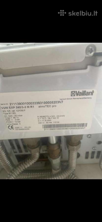 Dujinis katilas Vaillant atmotec pro - nuotraukos Nr. 2
