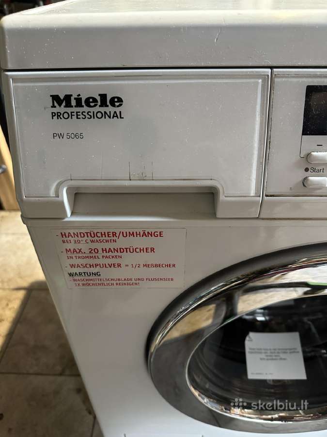 Miele professional skalbimo masina taisymui - nuotraukos Nr. 3