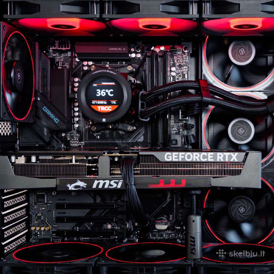 Ryzen 7 7800x3d B850 32gb Ddr5 Rtx 5070 Ti 16gb - nuotraukos Nr. 2