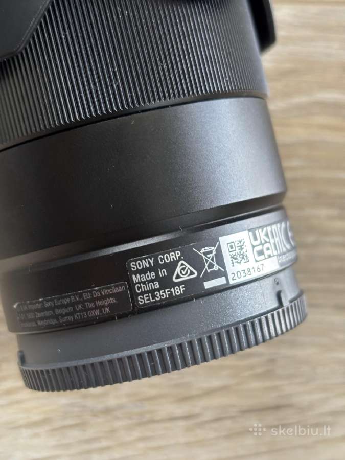 Sony Fe 35mm f/1.8 objektyvas - nuotraukos Nr. 2