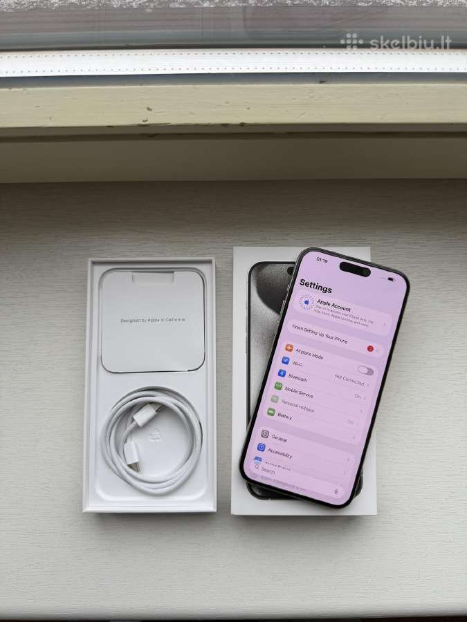 Apple iPhone 15 pro max 512gb 91% battery health - nuotraukos Nr. 8