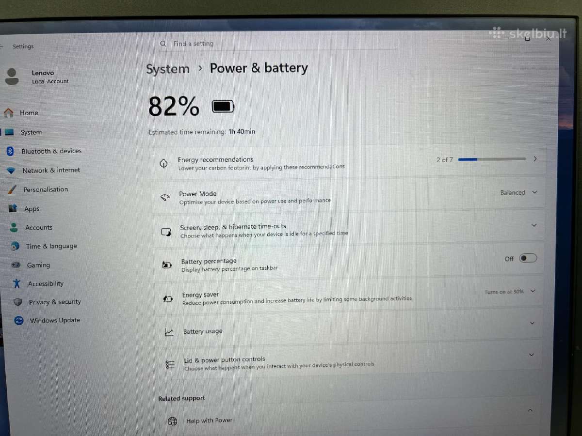 Lenovo ideapad L340 17 gaming - nuotraukos Nr. 3
