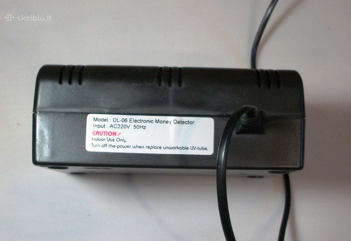 Uv pinigų detektorius / tikrintuvas Dl-06 (4w) - nuotraukos Nr. 4