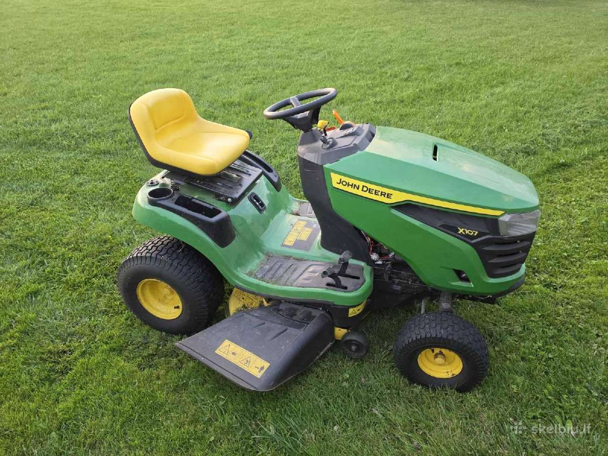 John Deere x107 - nuotraukos Nr. 4