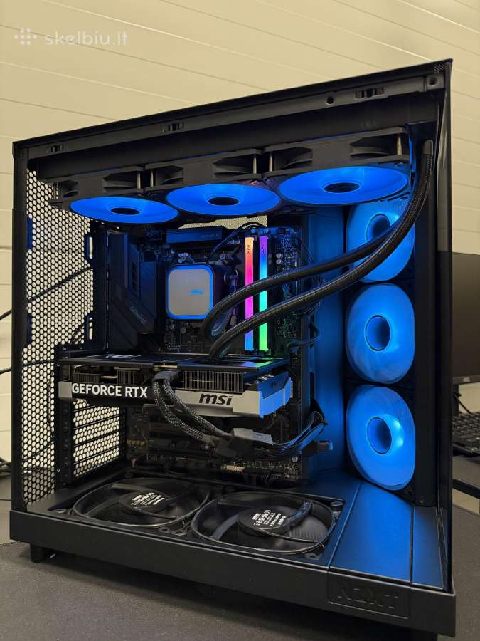 Rtx 5070 Ryzen 7 9800x3d 32gb Ddr5 1tb 990 SSD - nuotraukos Nr. 2