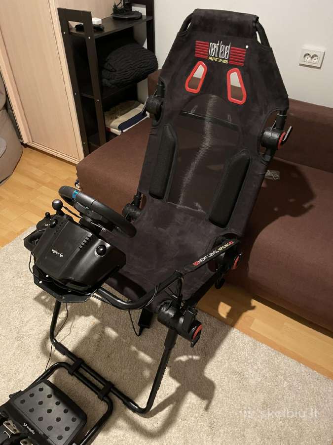 Logitech G29 + shifter + Next level racing F-GT - nuotraukos Nr. 7