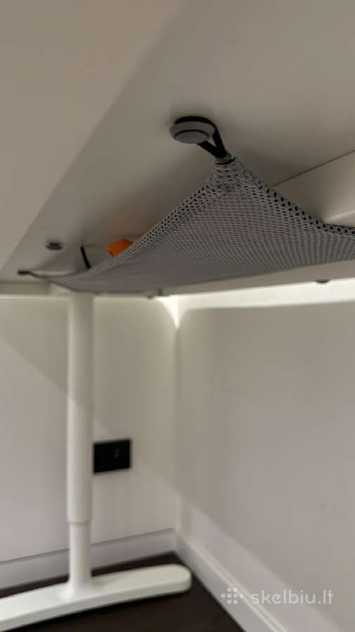 Ikea Bekant rašomasis stalas 140x60 Baltas - nuotraukos Nr. 4