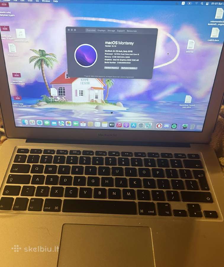 Parduodu MacBook air 2015 inch 13 - nuotraukos Nr. 2
