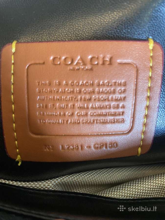 Coach Tabby 26 dygsniuotas rankinukas per petį - nuotraukos Nr. 8