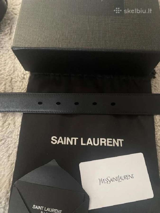 Yves Saint Laurent Cassandre diržas - nuotraukos Nr. 3